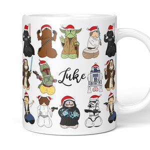 Funny Christmas Star Wars Mug: Gag Gift for White Elephant
