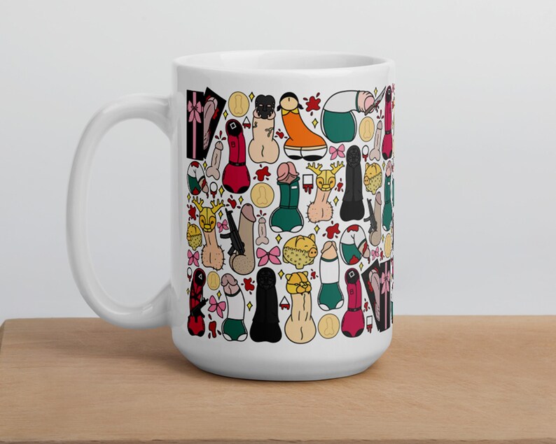 Survival Game Penis Mug Dark Humor Coffee Cup Inspired by Highstakes