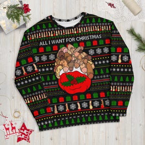 Dirty Christmas Sweater Etsy
