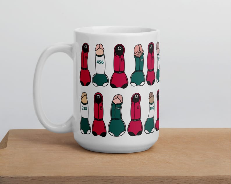 Deadly Challenge Penis Mug Dark Humor Coffee Cup Inspired by Viral TV