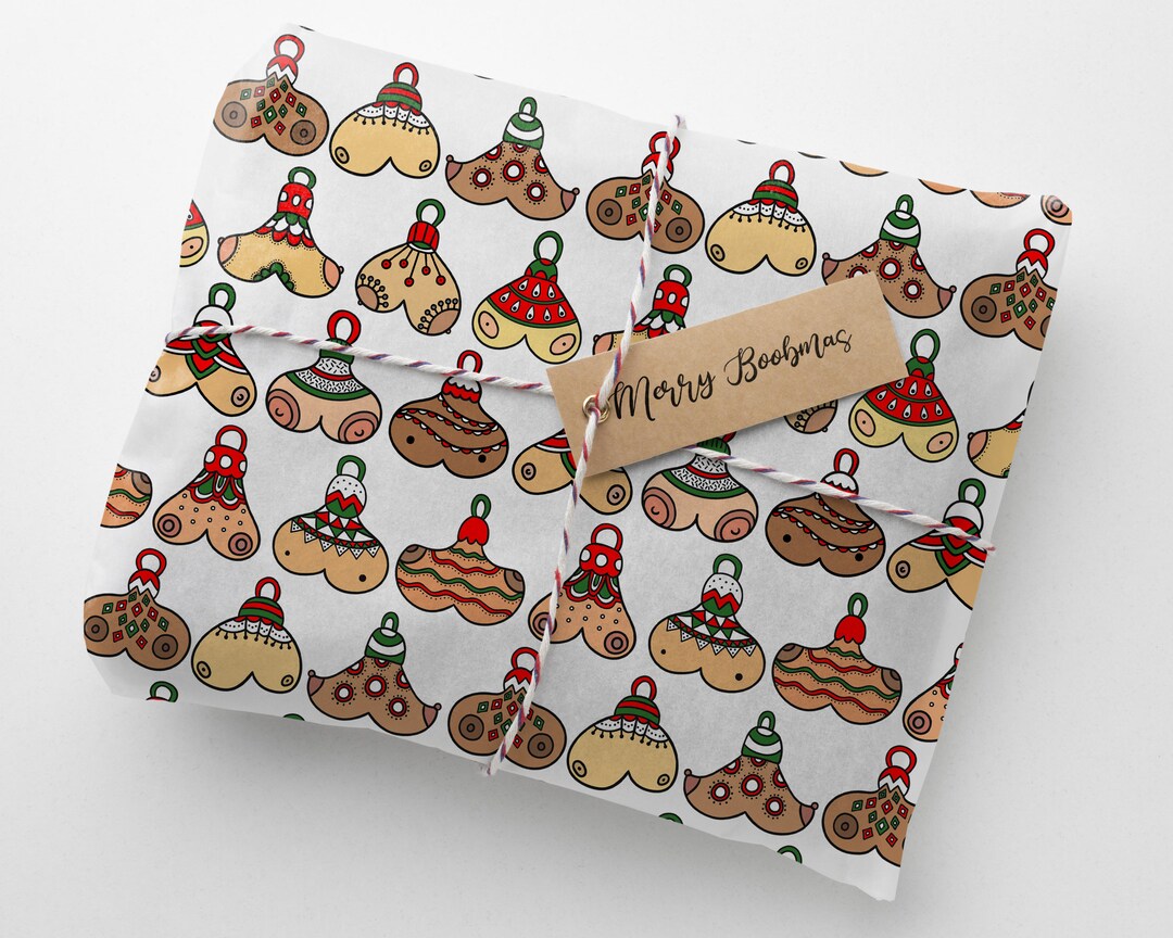 Funny Christmas Wrapping Paper - Etsy
