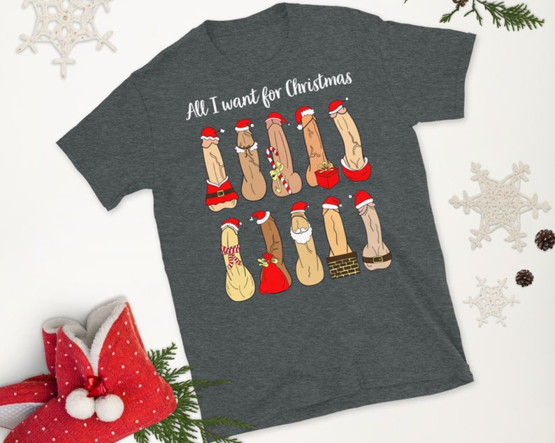 Ugly Christmas Shirt Women Naughty Santa Shirt Dirty Etsy UK