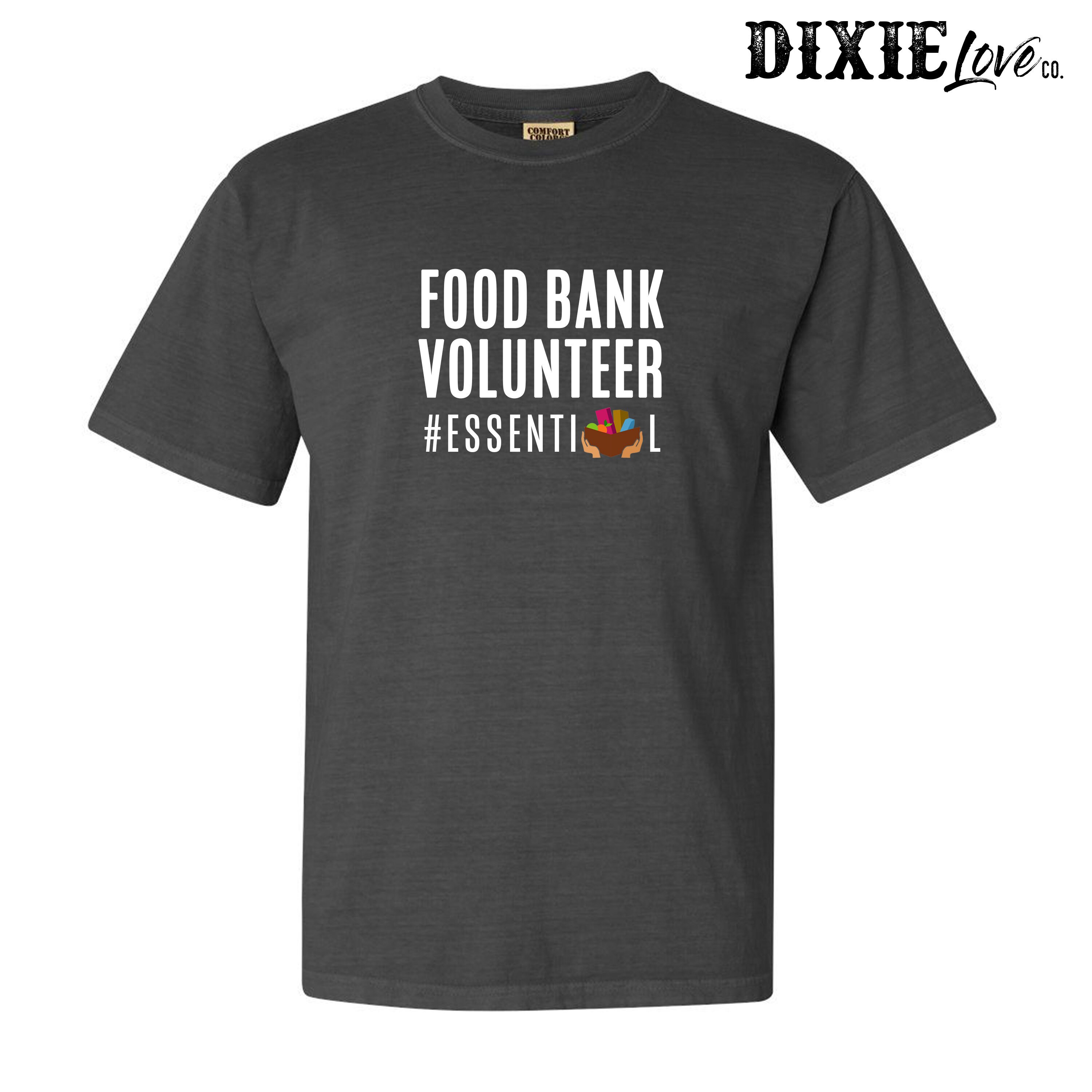 Food Bank Essential Shirt Food Bank Shirt Volunteer Shirt Etsy
