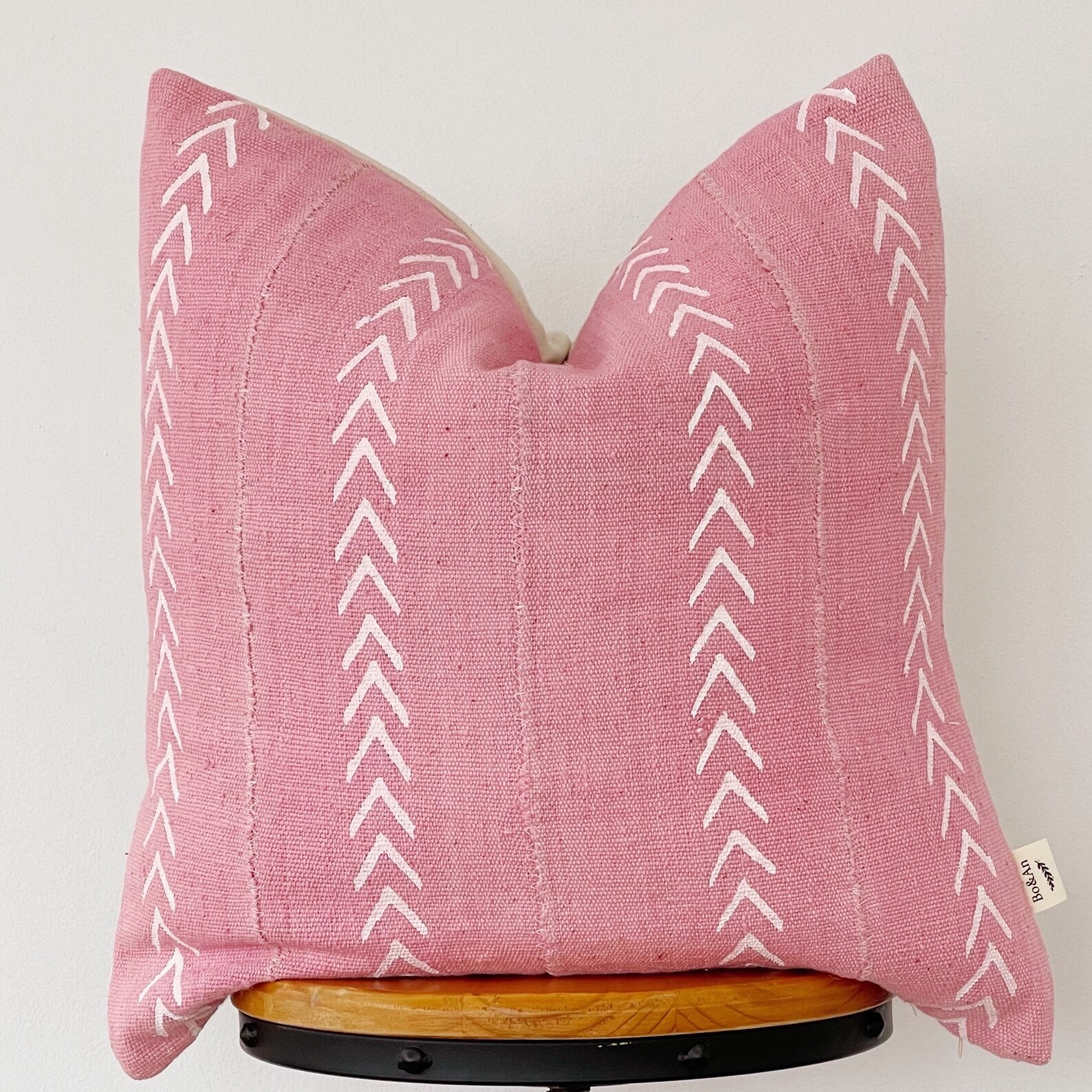 Mudcloth Pillow Cover Light Pink Mudcloth Pillow Cover for Etsy
