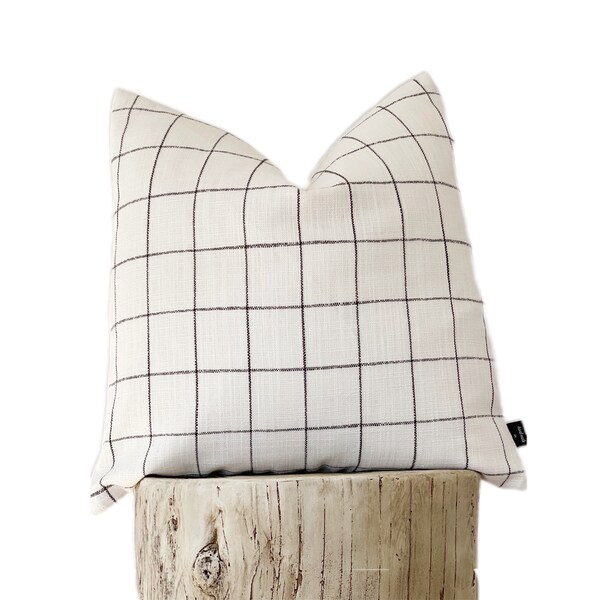 Windowpane Curtains Etsy