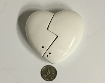 Salt and Pepper Shakers Heart