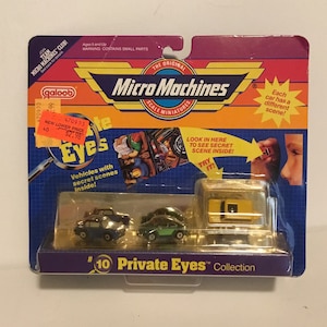 Private Eyes #10, Micro Machines, Secret Scene, 1989
