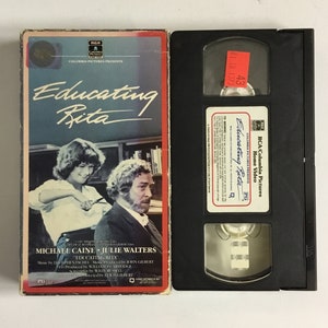 Educating Rita, 1984, Michael Caine, Julie Walters, VHS- A