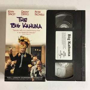 The Big Kahuna, 2000, Kevin Spacey, Danny Devito, Peter Facinelli, VHS, B