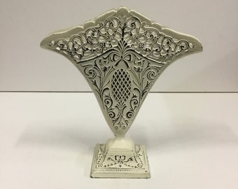 Metal Ornate Vase From India