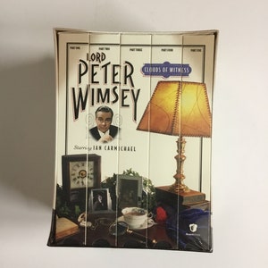Sealed, New, Lord Peter Wimsey, 1972, Ian Carmichael, 5 Tape Set, VHS- A