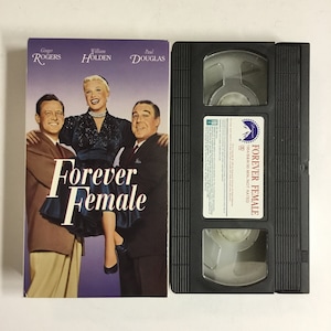 Forever Female, 1954, B&W, Ginger Rogers, William Holden, Paul Douglas, VHS, -B