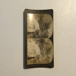 Stereoscope Card 1902, Upper Grindelwald Glacier, Switzerland