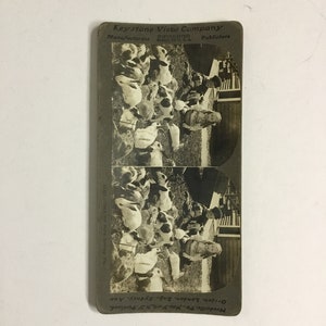 キーストーン、1909年、ステレオスコープカード、当店の在庫は大丈夫でしょうか?