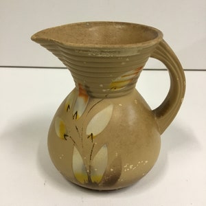 Talbot aardewerk pitcher handgeschilderd vintage
