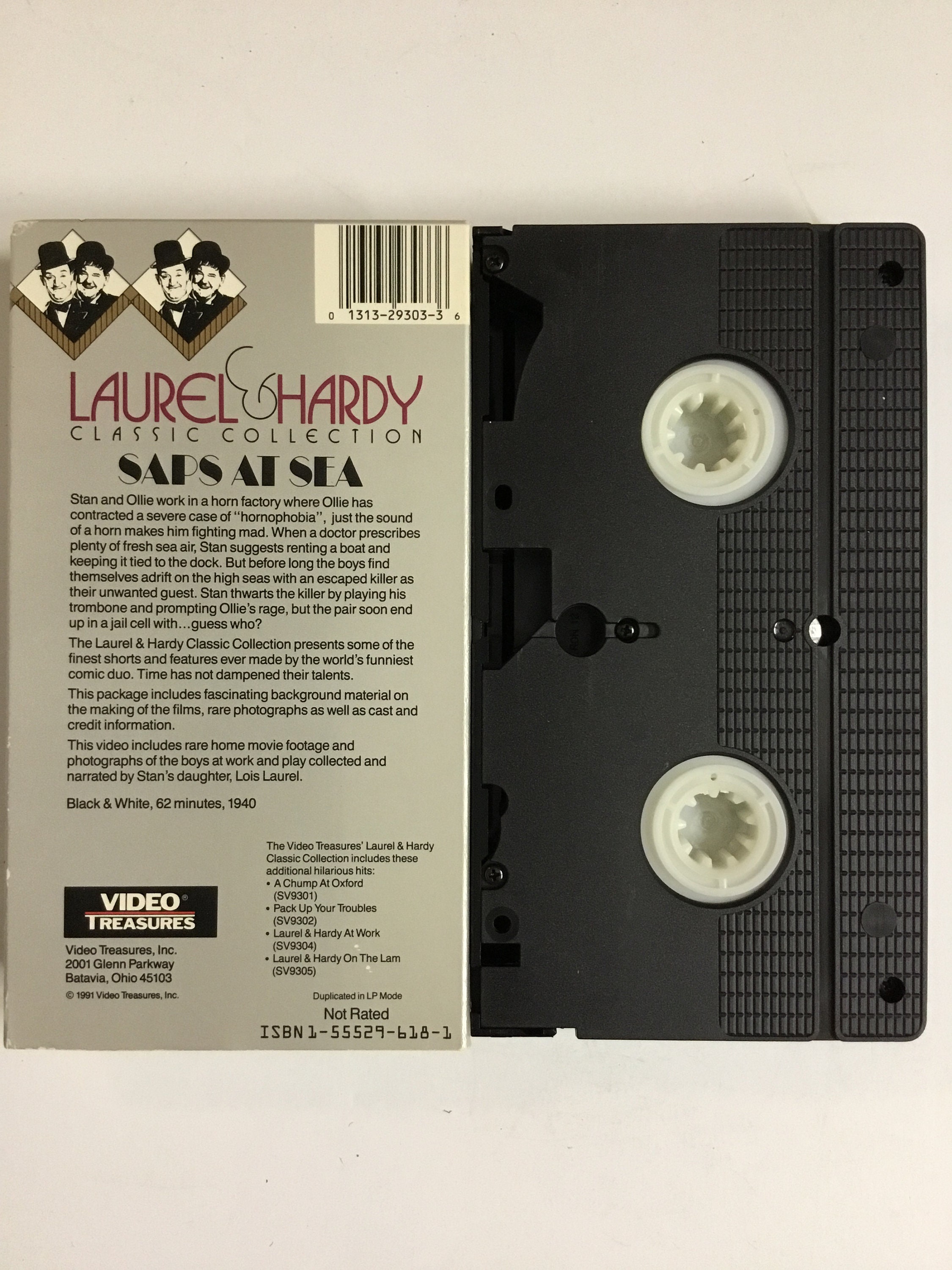 Saps at Sea, 1940, Laurel and Hardy, VHS- A - Etsy