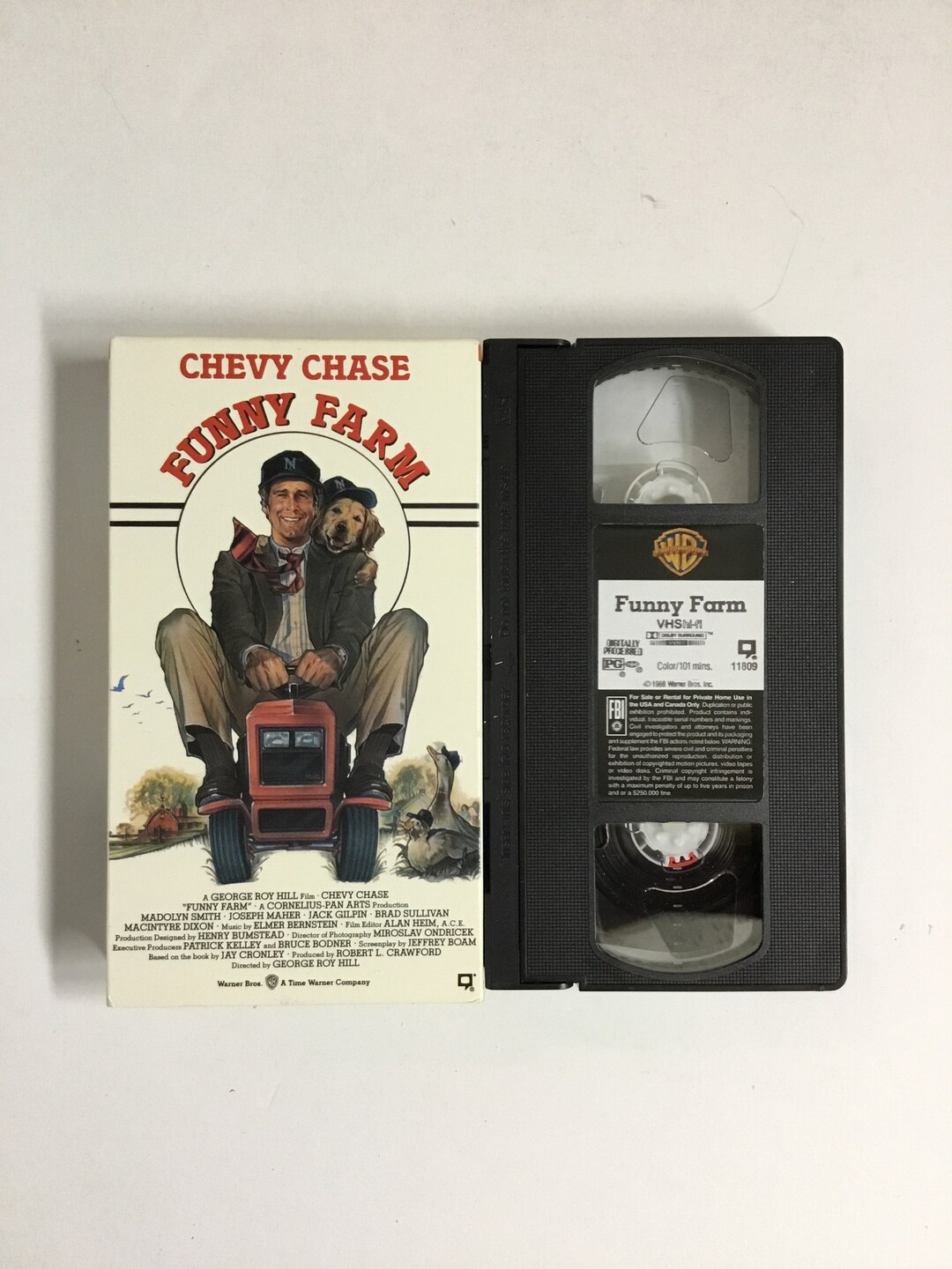 Funny Farm, VHS, Chevy Chase B Etsy