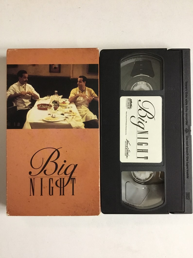 Big Night, For Your Consideration, 1996, Stanley Tucci, Isabella Rossellini, VHS A image 2