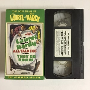 The Lost Films Of Laurel And Hardy, They Go Boom, 1929, B&W, 21mins, VHS, B