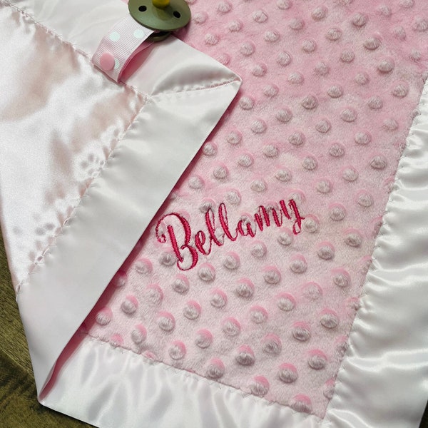 Satin Trim Blanket Etsy