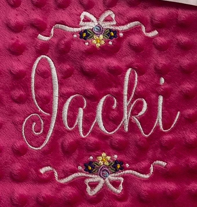 ブランケット刺繍ロゴ付き F67F8314-A827-4647-BD4E-