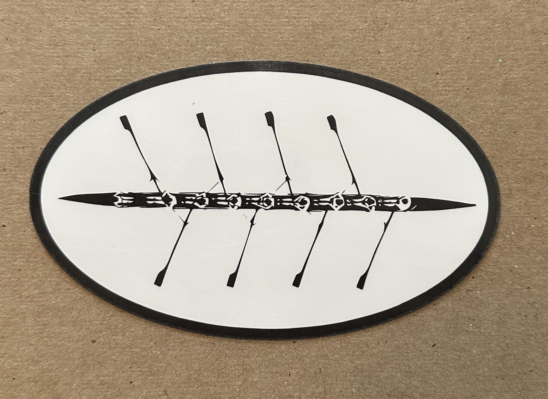 CREW 8 ROWING BOAT Sticker Etsy