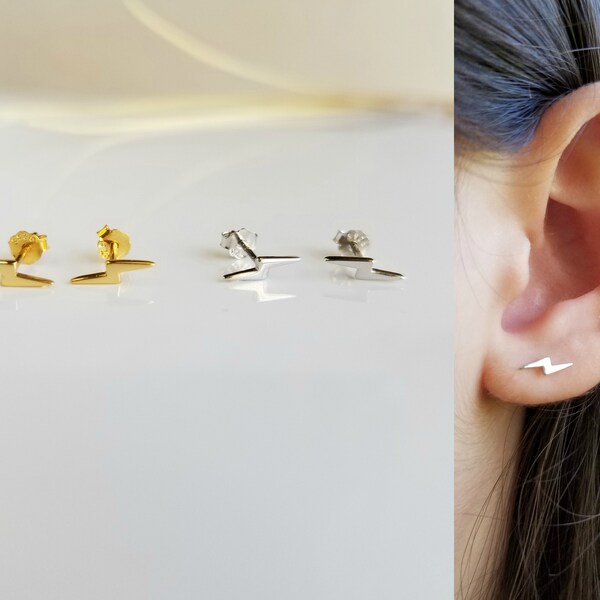 Lightning Earrings Etsy