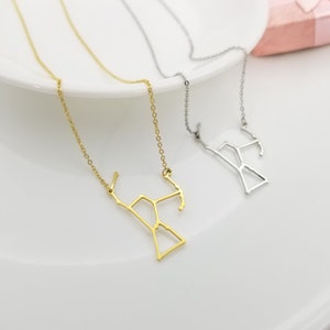 The Hunter Orion Constellation Necklace, Star Celestial Horoscope Astronomy Jewelry, The Hunter Necklace, Orion Necklace