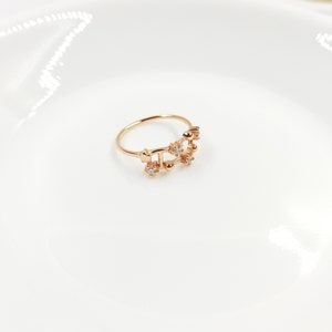 Capricorn Ring Zodiac Jewelry Gift for her Horoscope Constellation Ring Jewelry Gift Celestial Astrology Ring Birthday Ring