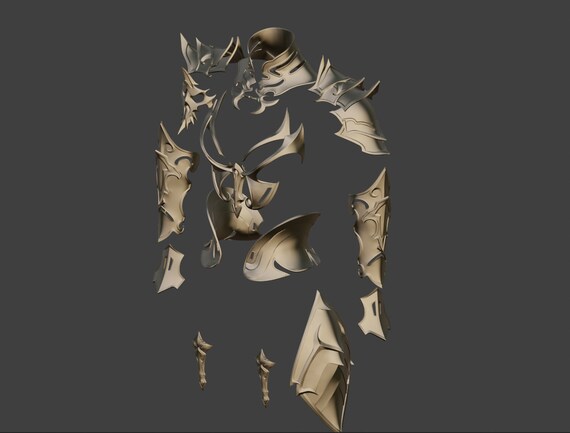 Sindel Armor From Mortal Kombat 11 Jade Skarlet Kitana Etsy