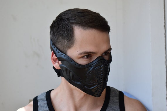 Noob Saibot Cosplay Mask From Mortal Kombat 11 Collectible Etsy