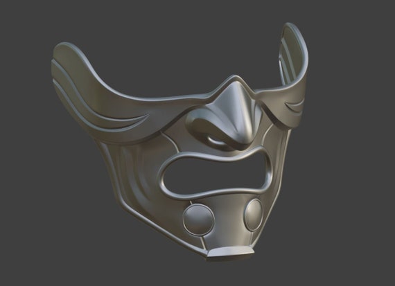 Raiden Samurai Maske Von Mortal Kombat Ungerechtigkeit 2 Etsy