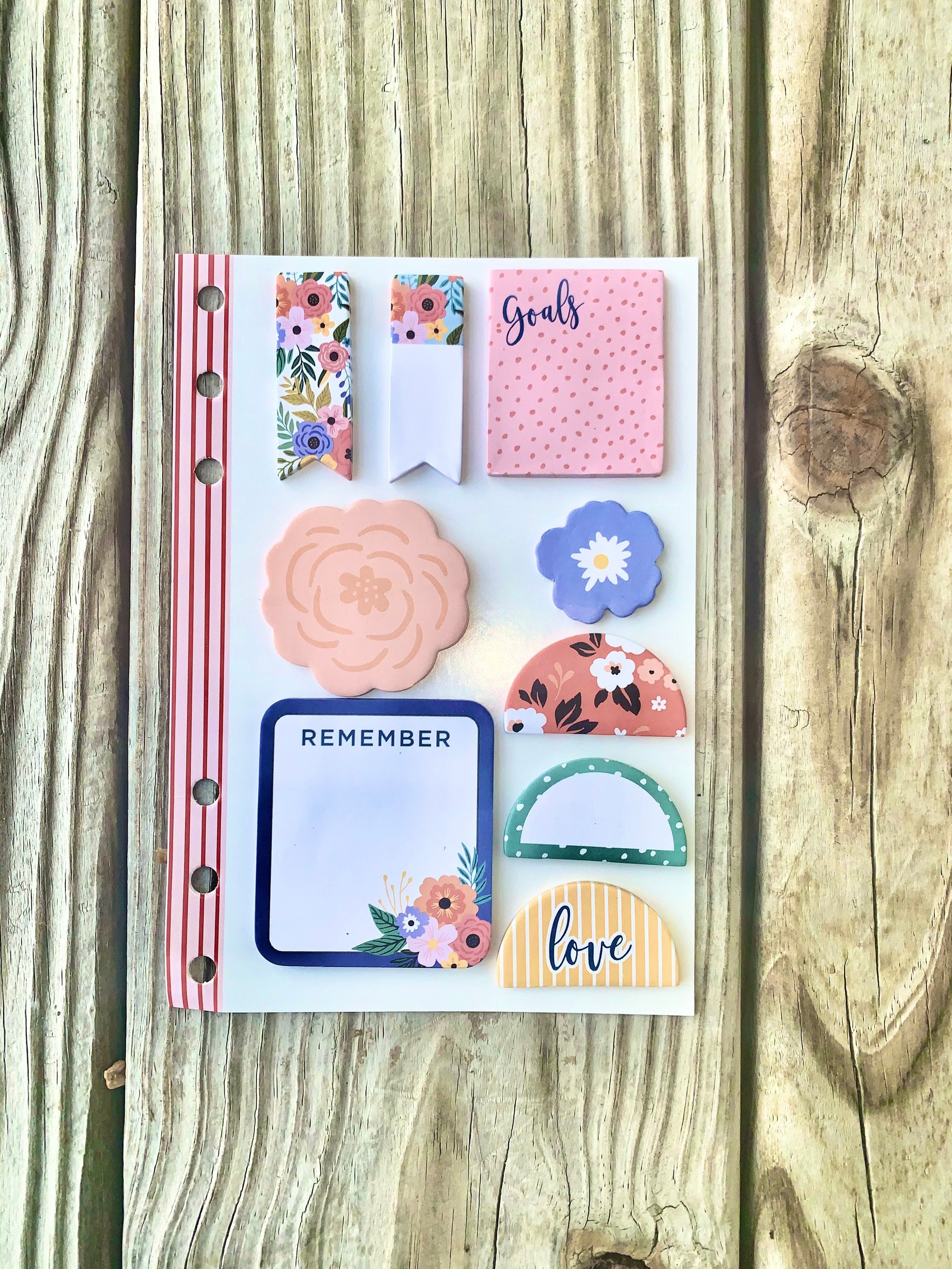 Dashboard Sticky Note A5 Dashboard Personal Planning - Etsy