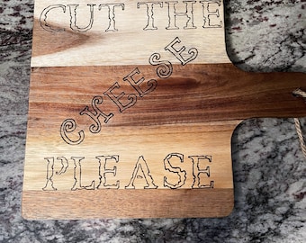 Charcuterie Board | Cutting Board | Cheese Board | Christmas | Wedding | Housewarming | Birthday | Mothers Day | Father's Day | Gift