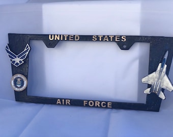 Cadre de plaque de l'armée de l'air