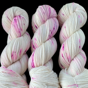 non-super wash, hand dyed yarn, 100g Skein, fingering weight, Yarn, Superwash, Speckled Yarn, Sock Yarn, multi colored