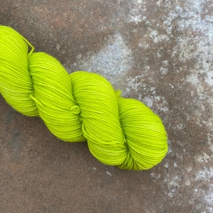 Hand Dyed Yarn | Fingering Weight | Superwash Nylon Sock Yarn  | DK | Worsted | Bulky | Tonal Yarn |