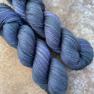 Hand Dyed Superwash Merino Yarn: Speckled Sport Weight