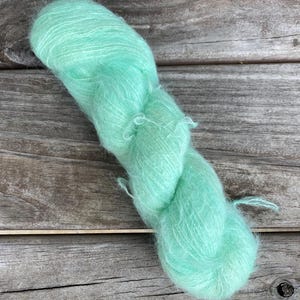 Suri Silk Haze Lace Yarn: Baby Alpaca Silk Blend - Seaglass