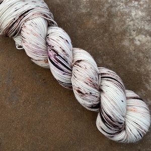 Hand Dyed Yarn | Fingering Weight | Superwash Nylon Sock Yarn |