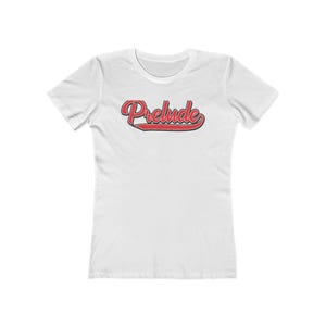 Ladies Prelude Sporty t-shirt Honda Prelude sports car retro 80s Honda shirt Honda tshirt Prelude shirt retro Honda Prelude