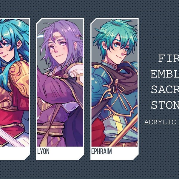 Fire Emblem The Sacred Stones Acrylic Stands