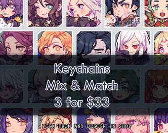 PRE-ORDER Special: Mix & Match Keychains