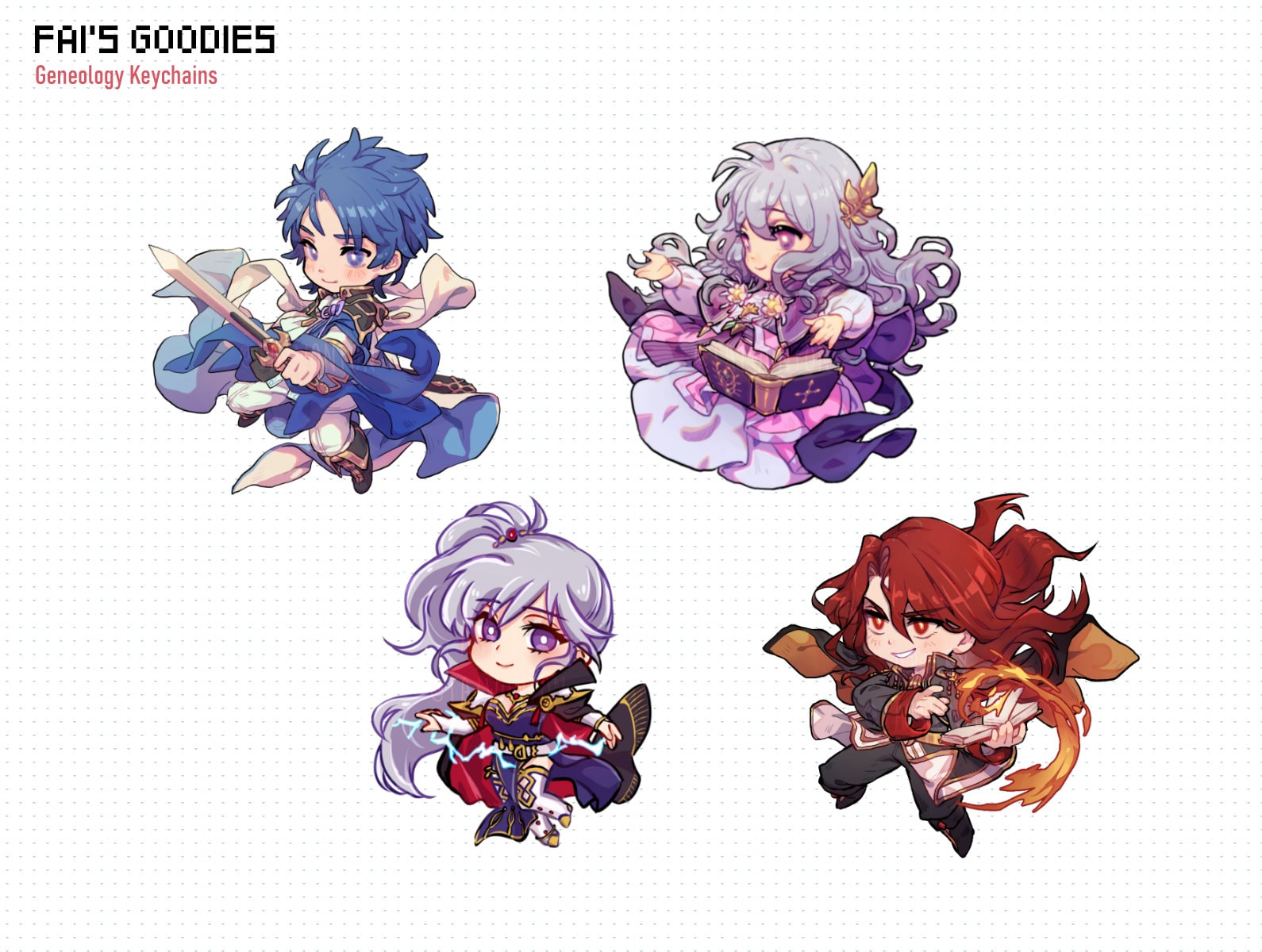 FEH エフラム エイリーク アクリルキーホルダーセット - メルカリ