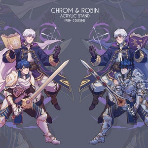 Fire Emblem Awakening Chrom/Robin Acrylic Stand