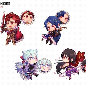 FE Engage Keychains