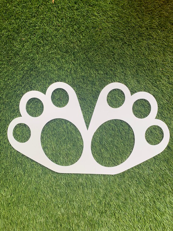 Download Stencil Easter Hop Bunny Footprint Spring
