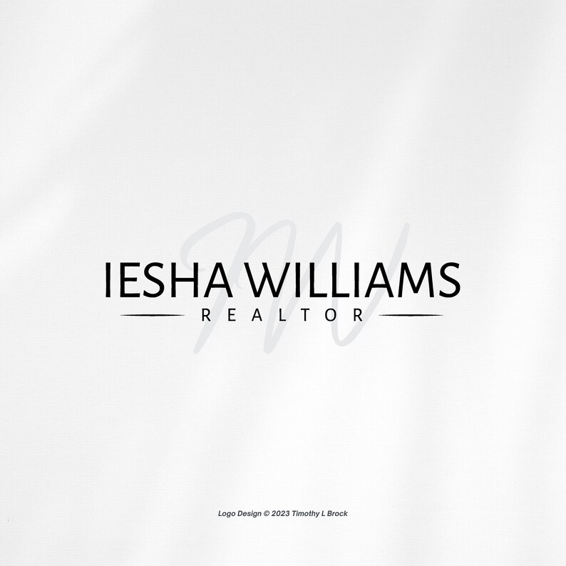 Realtor Logo Design - Custom Logo Design - Real Estate Agent Branding ...