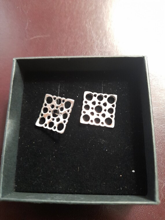 Liisa Vitali Lace Earrings Sterling Silver
