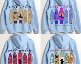 Coastal Summer 4 PNG Bundle for Men | Beach Palm Tree Graphics | Graphic Tee Designs | Malibu Surf | California | Instant Download